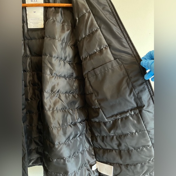 Black Coaches Jacket, Relaxed Fit, Gap - Men's Medium - Picture 7 of 8